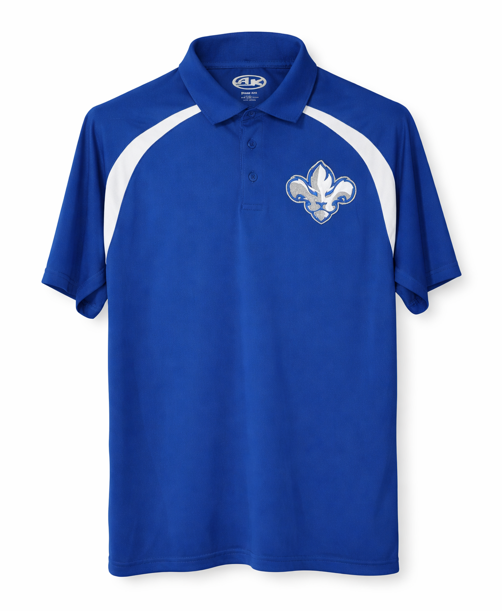 Polo avec bande blanche