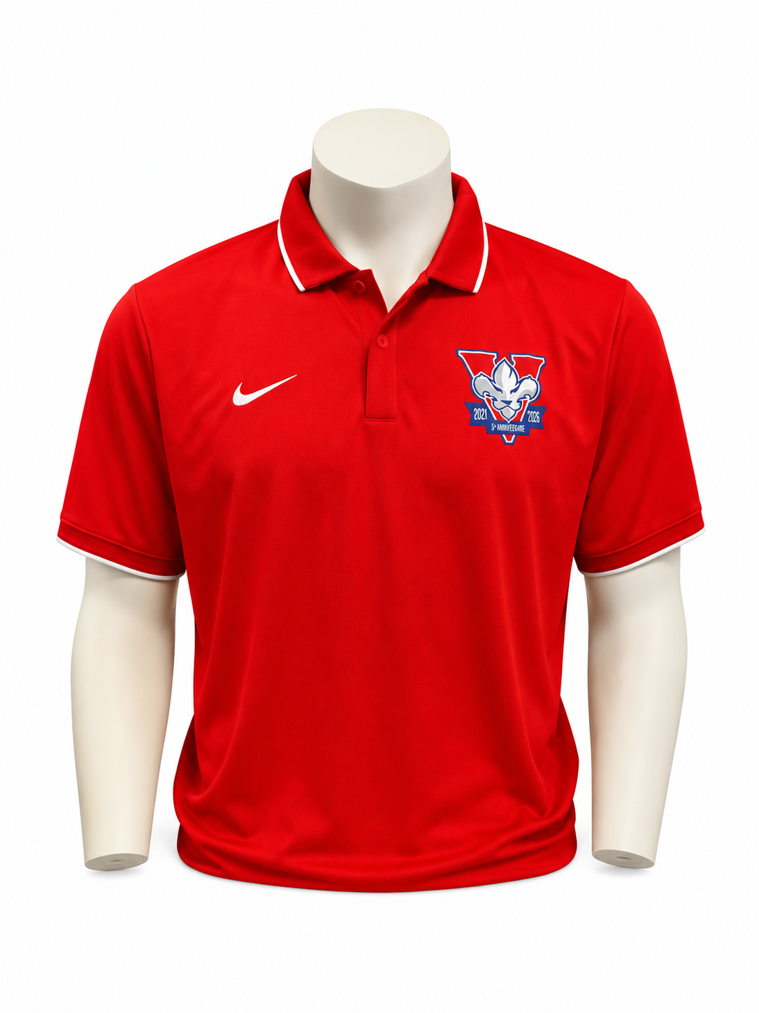 Polo Rouge Officiel des Joueurs