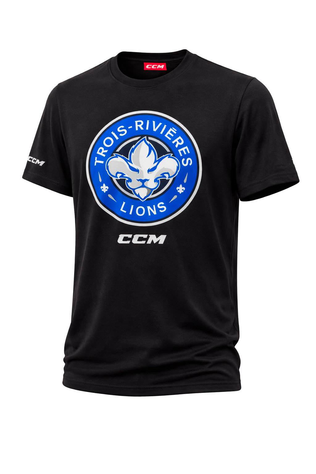 Chandail à manche courte noir