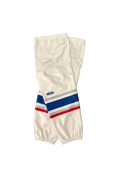 Lot de bas de hockey - Blanc