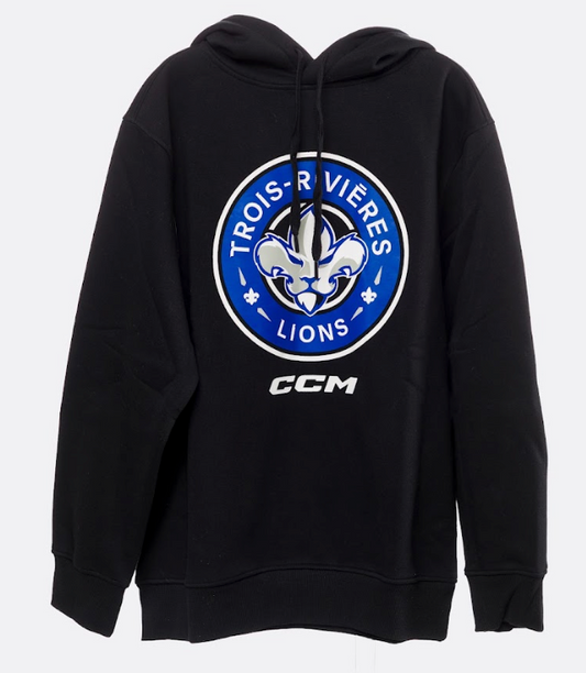 Chandail à capuchon noir