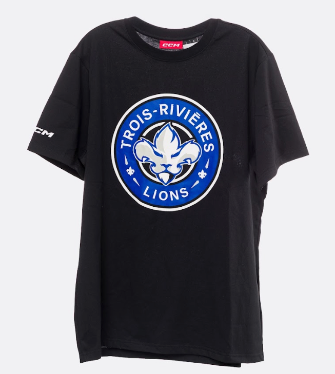 Chandail à manche courte noir