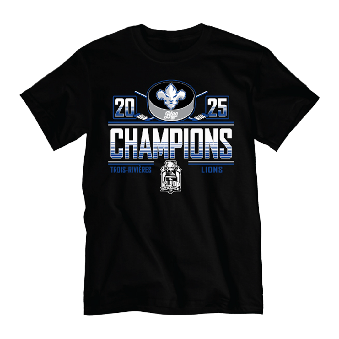 Chandail à manche courte – Champions Coupe Kelly