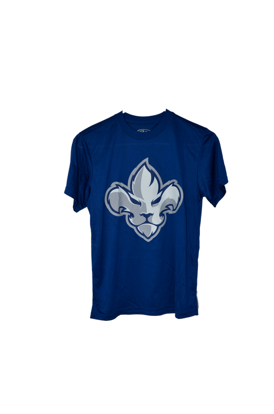 Chandail à manche courte bleu