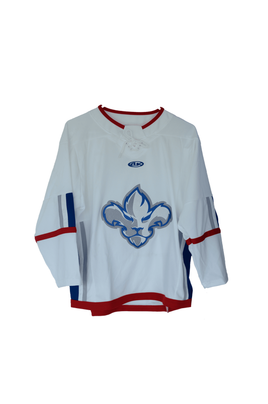 Chandail réplique avec lacet – Blanc