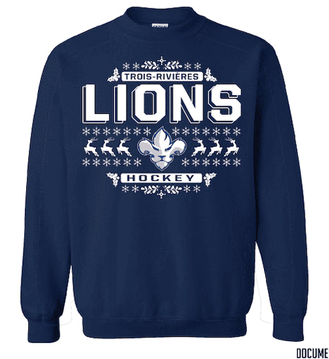 Chandail à col rond de Noël