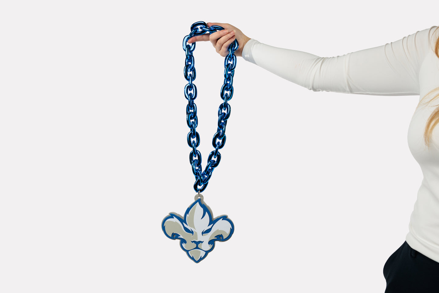 Chaîne logo Lions - Bleu