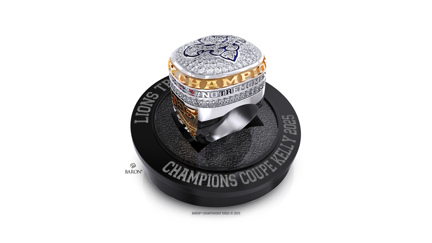 Bague réplique - Champions de la Coupe Kelly 2025