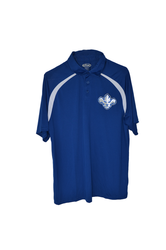 Polo avec bande blanche