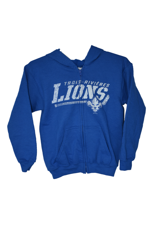 Veste à zip – bleu JEUNESSE